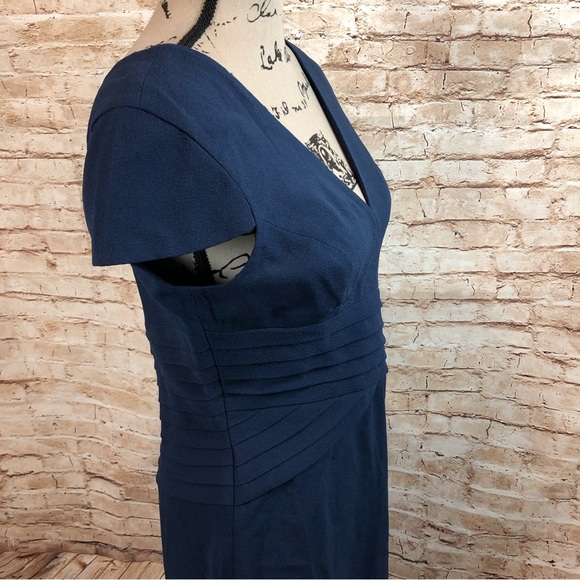 New Dress the Population Navy Blue Dress Medium - Picture 4 of 8